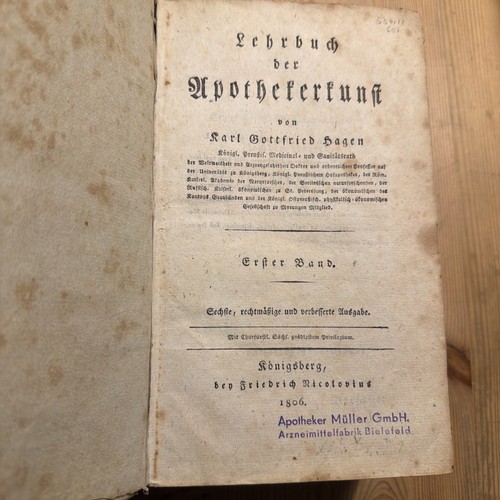 Lehrbuch der apothekerkunst - lehrbuch,