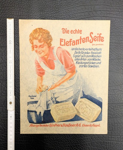 Alte werbung reklame - alte, seife