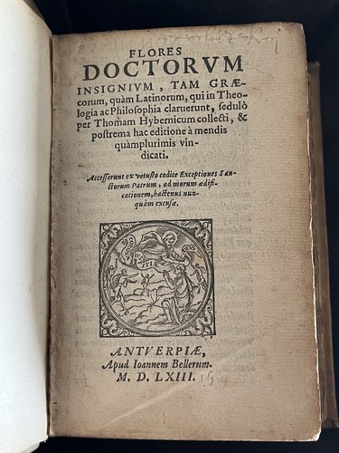Antik buch antwerpen - antik, 1563
