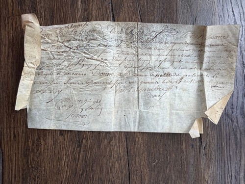 Original handschrift urkunde - handschrift,