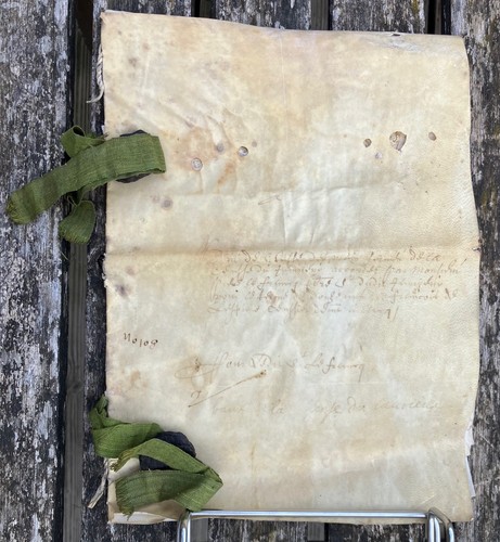 1650 notariats handschrift - , notariats-handschrift