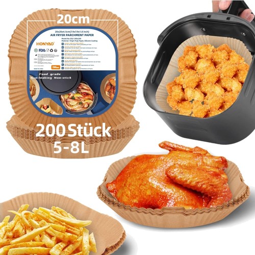 BackpapierHeißluftfritteuse