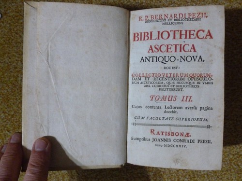 Pez bibliotheca ascetica - pez,,