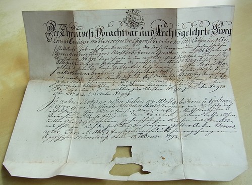 Pergament urkunde nürnberg - pergament-urkunde,