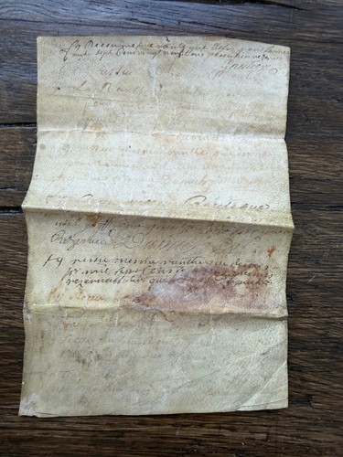 Original handschrift urkunde - handschrift,