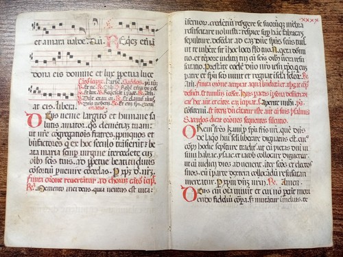 Orig psalter manuskript - orig,