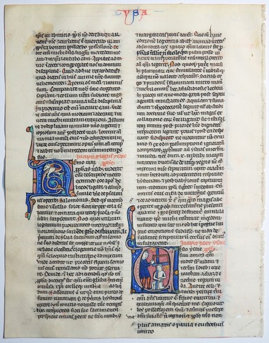 Bibel handschrift pergament - pergament, 2