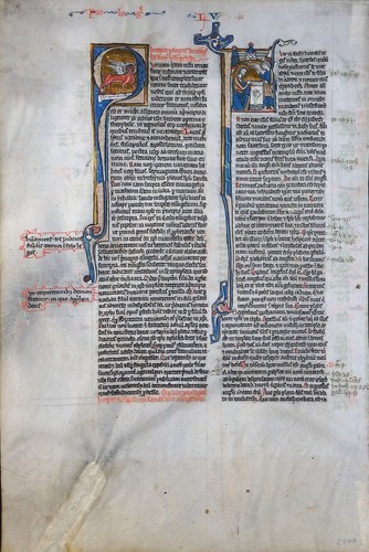 Bibel handschrift pergament - bibel,