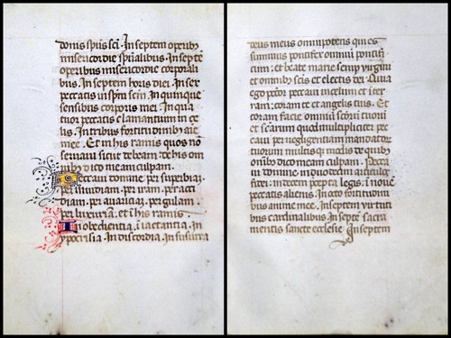 Handschrift pergament blatt - handschrift,
